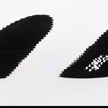 Kulicha New Era Hat Knit Medium MLB Ws Beanie New York Yankees Black/ White Čierna | 60691206, 0
