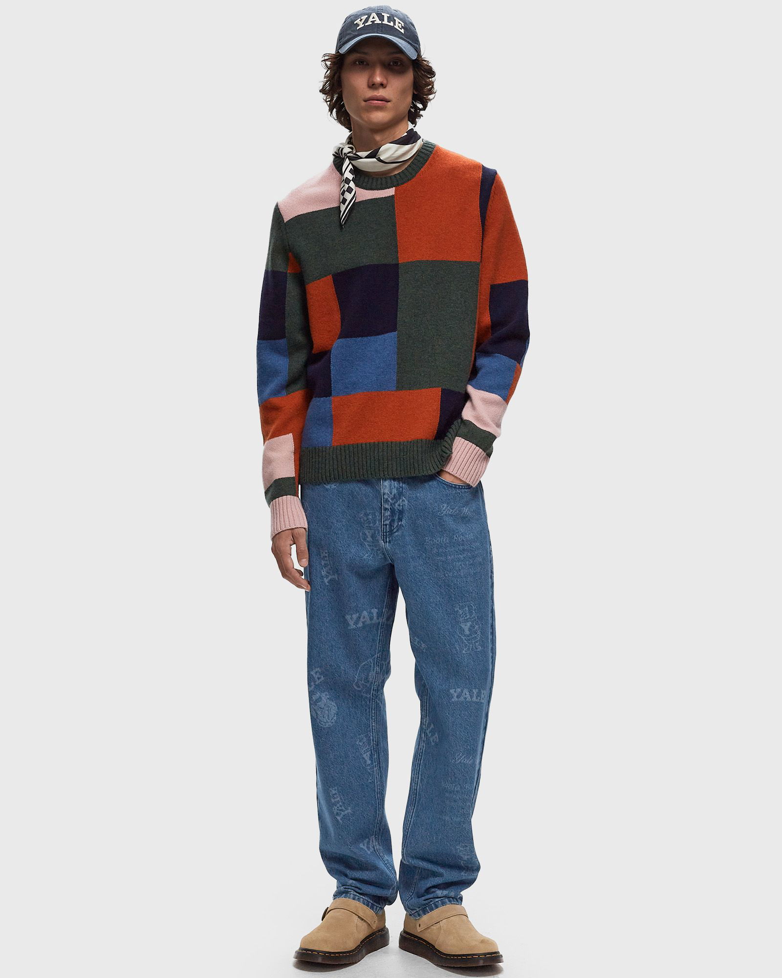 Colorblock Knit Sweater