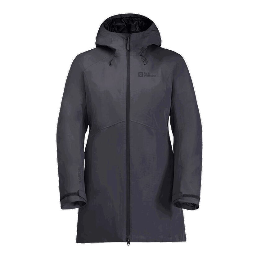 Parka Jack Wolfskin HEIDELSTEIN TEXAPORE Parka Čierna | 1115681-1388