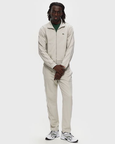 Bunda Lacoste PARIS PIQUÉ TRACK JACKET Béžová | SH1457-BUQ, 1