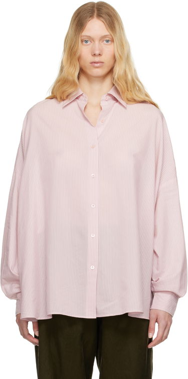 Košeľa Dries Van Noten Dries Van Noten Striped Cocoon Shirt Ružová | 251-010700-1524, 0