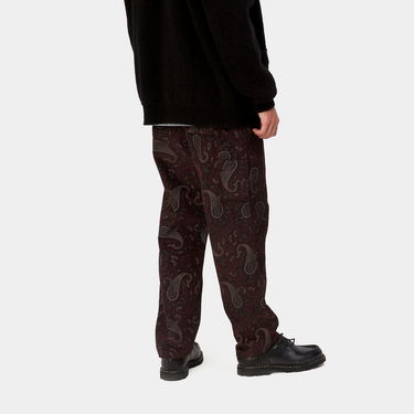 Nohavice Carhartt WIP Flint Pant Paisley Print "Buckeye rinsed" Hnedá | I029443_1U6_02, 4