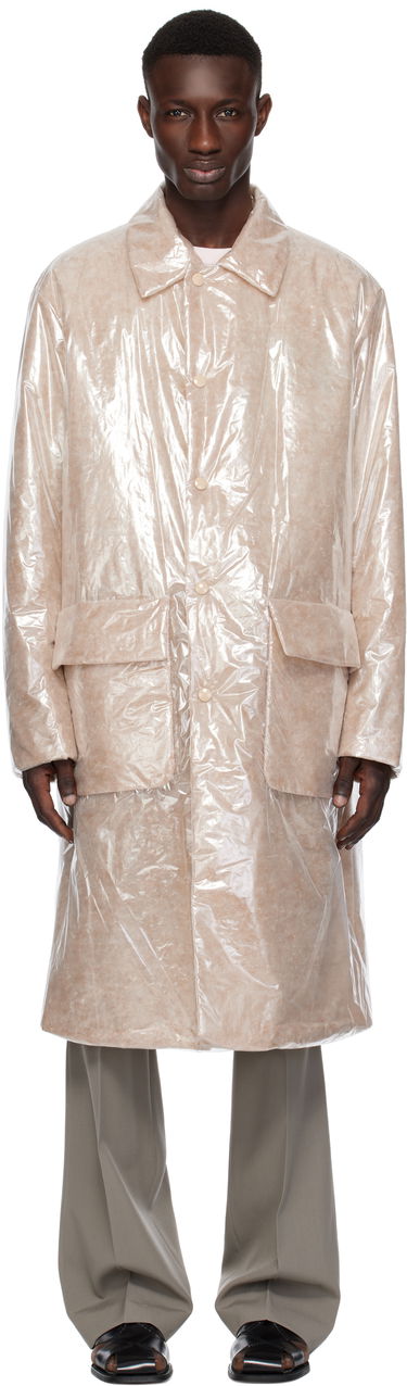 Pláštenka Dries Van Noten Dries Van Noten Loose Fit Mac Coat Béžová | 251-020222-1257, 0
