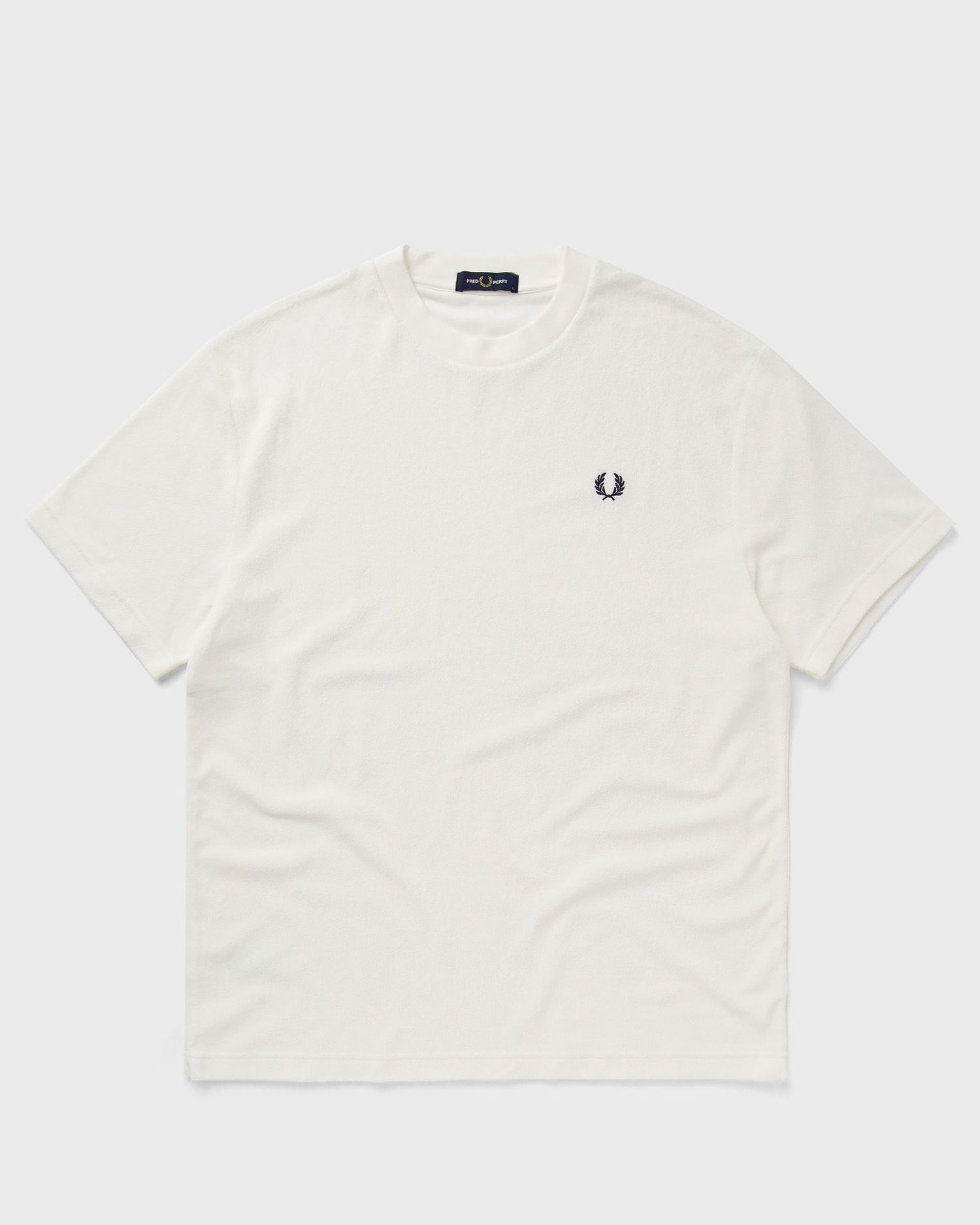 Tričko Fred Perry Relaxed Towelling T-Shirt Biela | M8570-129, 0