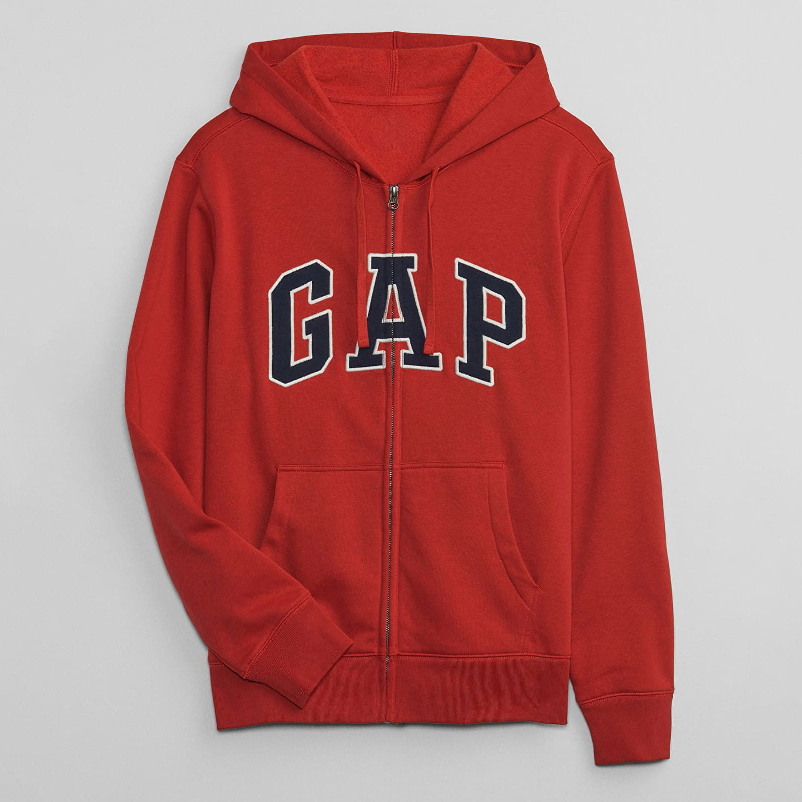 Sweatshirt Logo Fullzip Hoodie Red Apple S