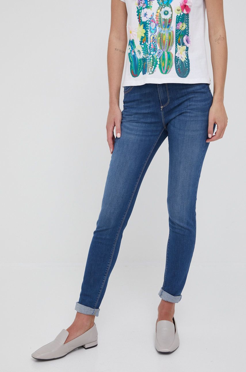 Džínsy United Colors of Benetton Jeans Navy | 4NF1574K5.902., 0
