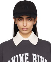 Anine Bing Jeremy Framed Monogram Baseball Cap