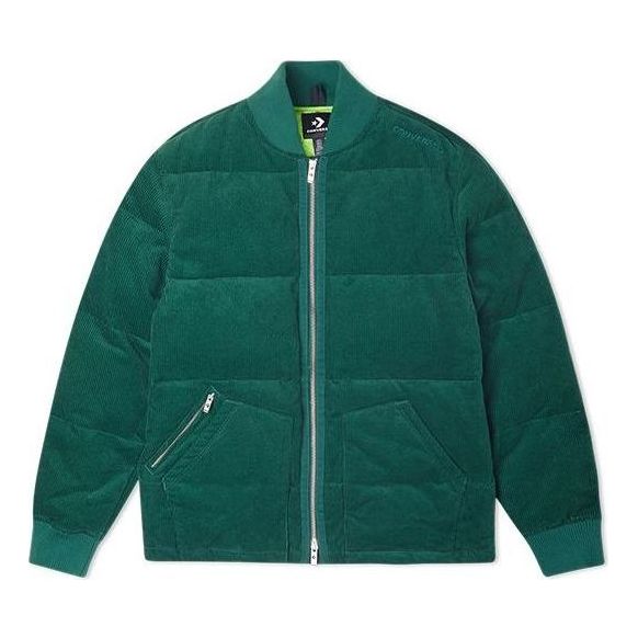 Parka Converse Corduroy Bomber Jacket Zelené | 10019987-333, 0