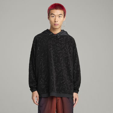 Mikina Puma PUMA x ARIES Embossed Hoodie Čierna | 629494_01, 0