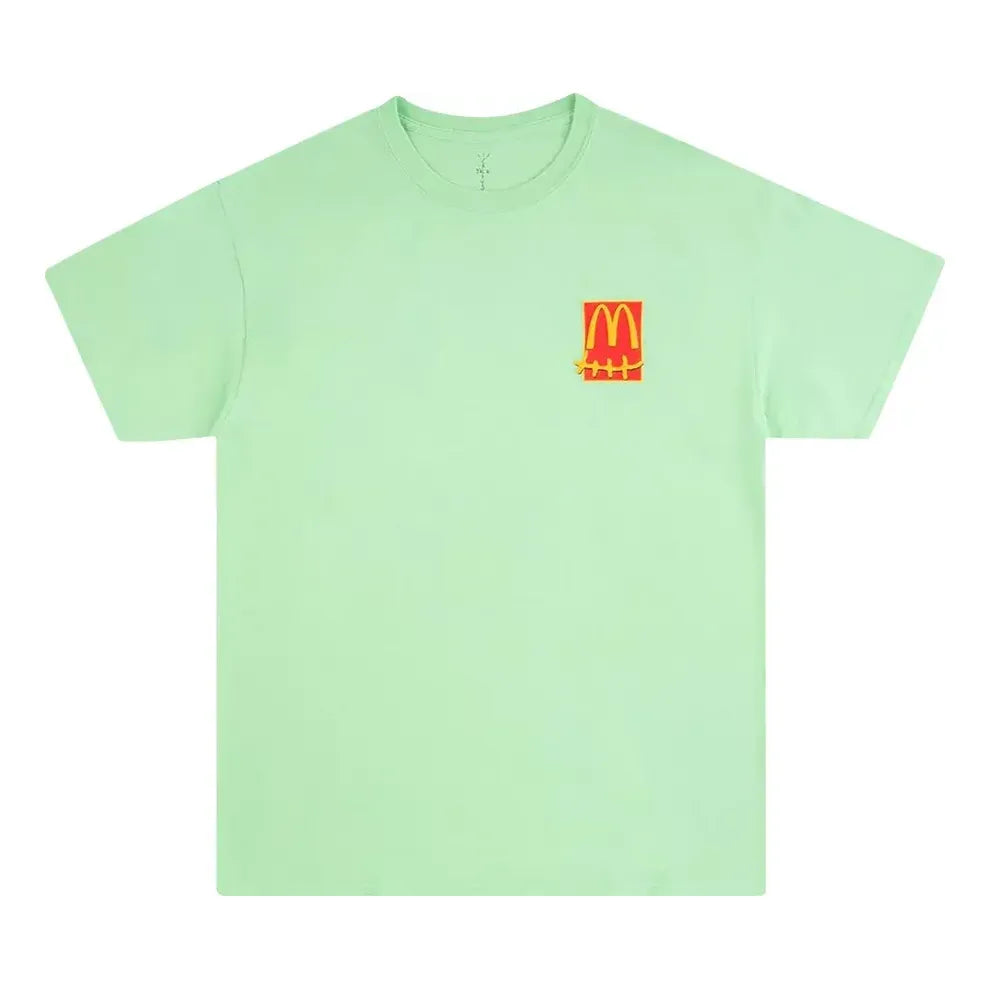 Tričko Cactus Jack by Travis Scott Travis Scott Cactus Jack x McDonald's T-Shirt Zelené | CJMD-SS114, 0