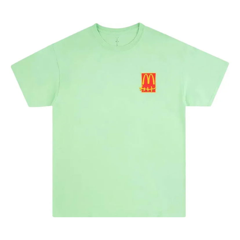 Tričko Cactus Jack by Travis Scott Travis Scott Cactus Jack x McDonald's T-Shirt Zelené | CJMD-SS114