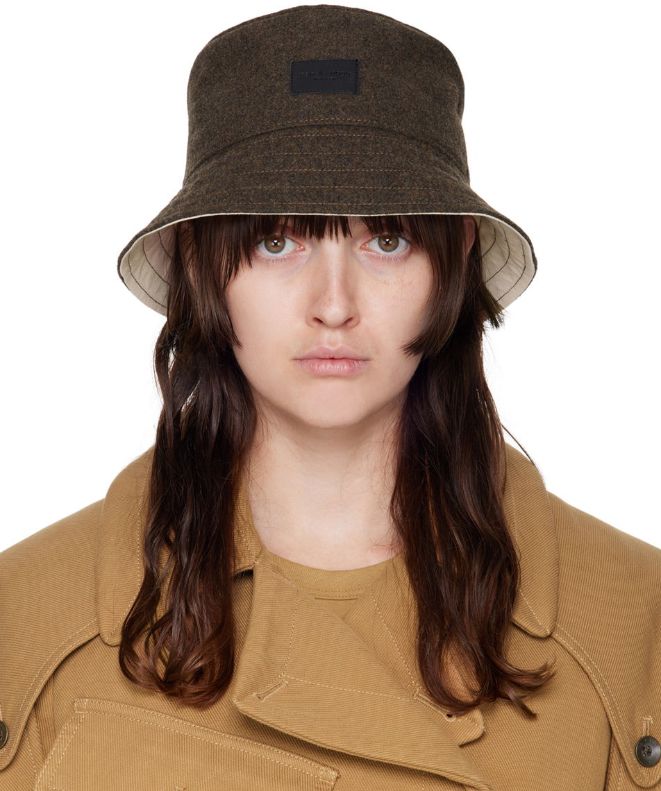 Klobúk rag & bone Addison Beach Hat Hnedá | WJW22F1037QM37, 0