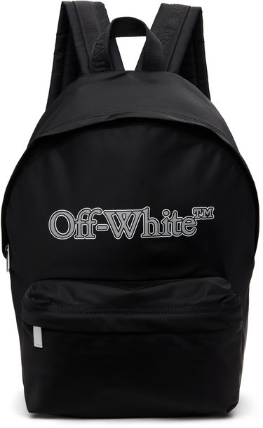 Batoh Off-White Black Big Bookish Backpack Čierna | OBNB001F24FAB0011080, 0