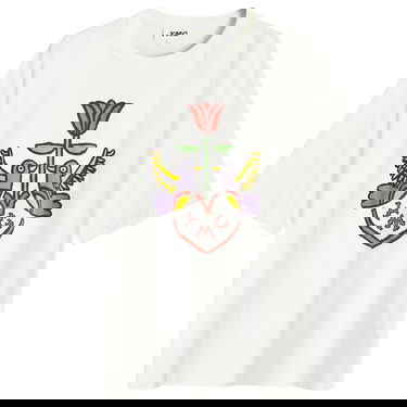 Tričko YMC Triple Tattoo Graphic T-Shirt Biela | P6XMB-10, 1