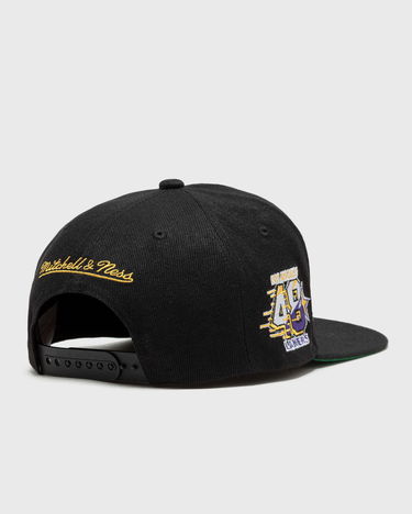 Šiltovka Mitchell & Ness NBA SIDE JAM SNAPBACK LOS ANGELES LAKERS Čierna | HHSS6044-LALYYPPPBLCK, 1