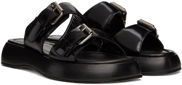 Tenisky a topánky BY FAR BY FAR Wyatt Platform Sandals Čierna | 23SSWYSBLSPN, 3