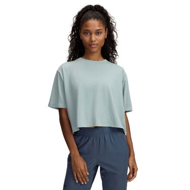 Crop Top Under Armour Under Armour Rival Crop T-Shirt Zelené | 1389721-348, 0