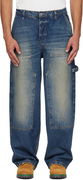 Maxx Operator Rodeo Distressed Carpenter Loose Fit Jeans