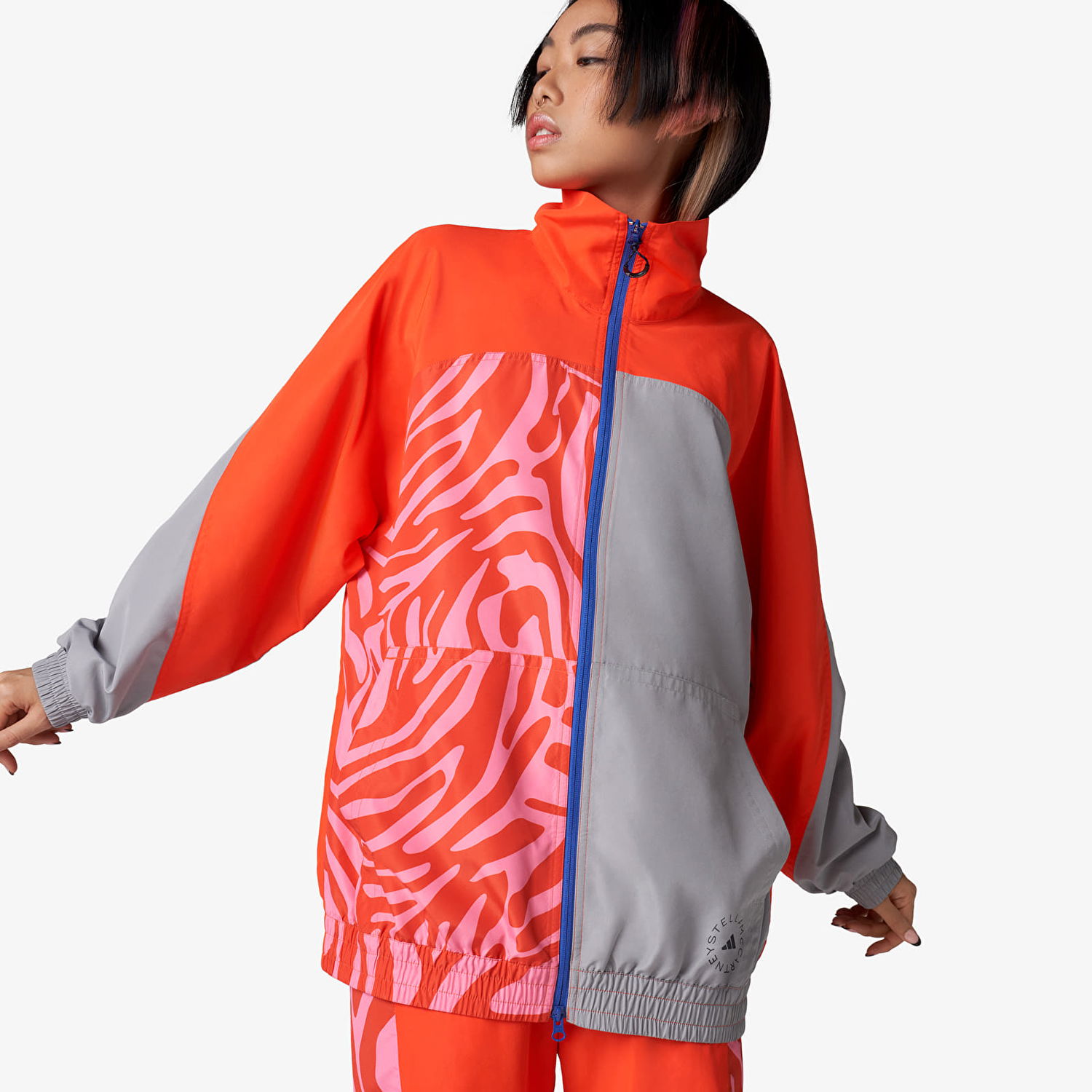 Bunda adidas Originals Stella McCartney x Sportswear Woven Track Top Zappos Rôznofarebný | H59949, 0