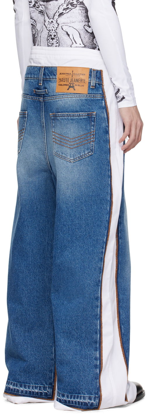 Gaultier 'The Trompe L'œil' Denim Trousers