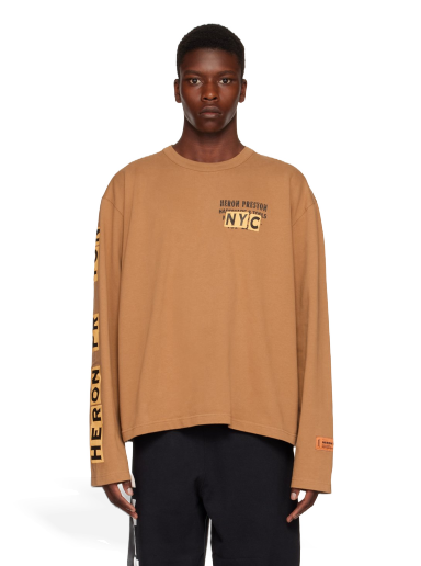 Tričko HERON PRESTON 'Hardware & Tools' T-Shirt Hnedá | HMAB028F22JER0036419