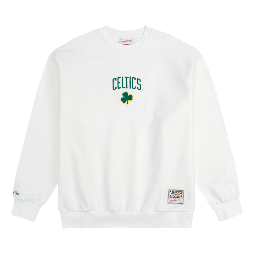 Mikina Mitchell & Ness NBA Boston Celtics Sweatshirt Biela | MNJYFWHD230920012