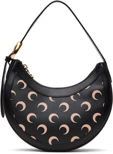 Kabelka Marine Serre Marine Serre Eclips Mini Moon Canvas Bag Čierna | WBA002A RWOV0030, 0