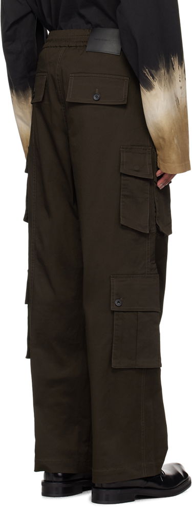 Cargo nohavice Feng Chen Wang Feng Chen Wang Cotton Cargo Pants Zelené | FMF18TR11, 2