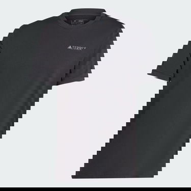 Tričko adidas Performance Terrex Xploric Short Sleeve Logo Tee Čierna | IN4618, 3