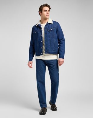 Bunda Lee Sherpa Jacket XXL Modrá | 112370428, 1