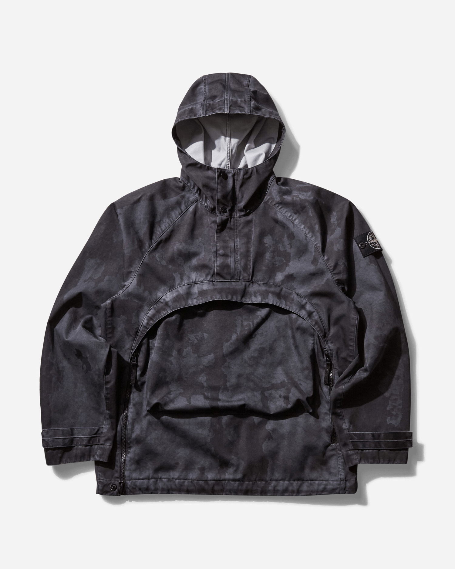 Vetrovka Stone Island Laser Camo Anorak Čierna | K1S15-4100023-S0078 V0062, 0
