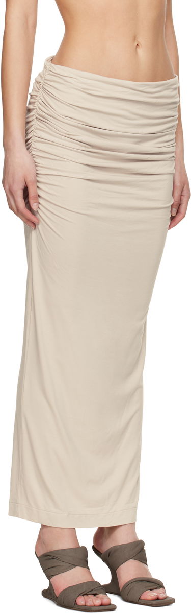 Sukňa Entire Studios Entire Studios Surge Maxi Skirt Béžová | ESW-S25-7011-ST, 1