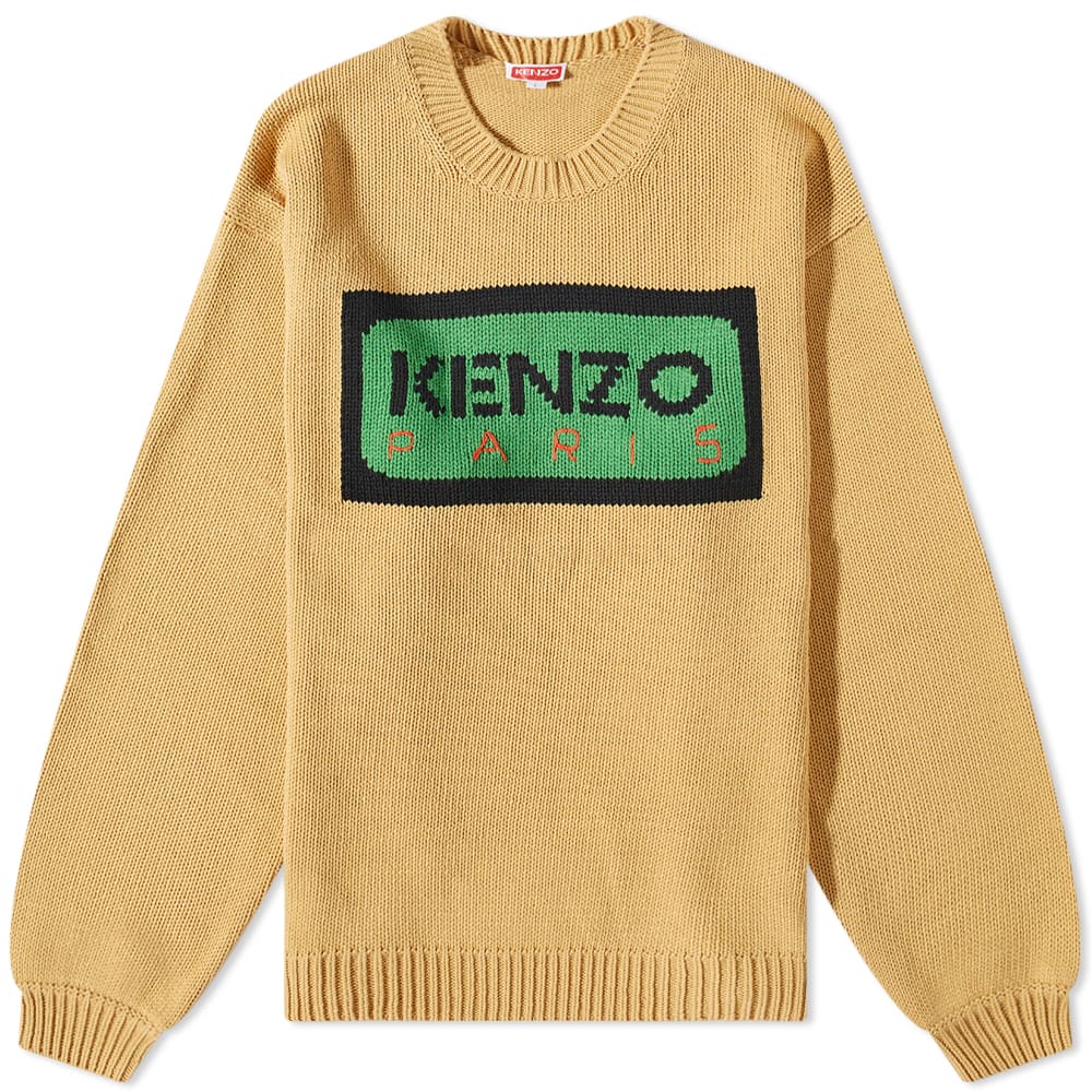 Sveter KENZO PARIS Paris Logo Jumper Béžová | FD55PU3833LA-11, 0
