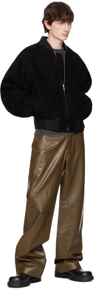 Bomber bunda Entire Studios Entire Studios Raglan Bomber Jacket Čierna | ESU-S25-13011-BS, 3
