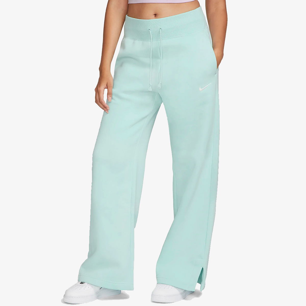 Sportswear Phoenix Fleece High-Waisted Wide Leg Tracksuit Bottoms