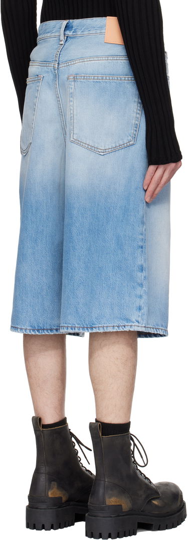 Šortky Acne Studios Acne Studios Loose Fit Denim Shorts Modrá | BE0162-, 2