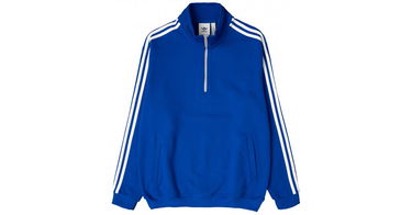 Mikina adidas Originals adidas Originals FB Quarter Zip Sweatshirt Modrá | gv0746, 1