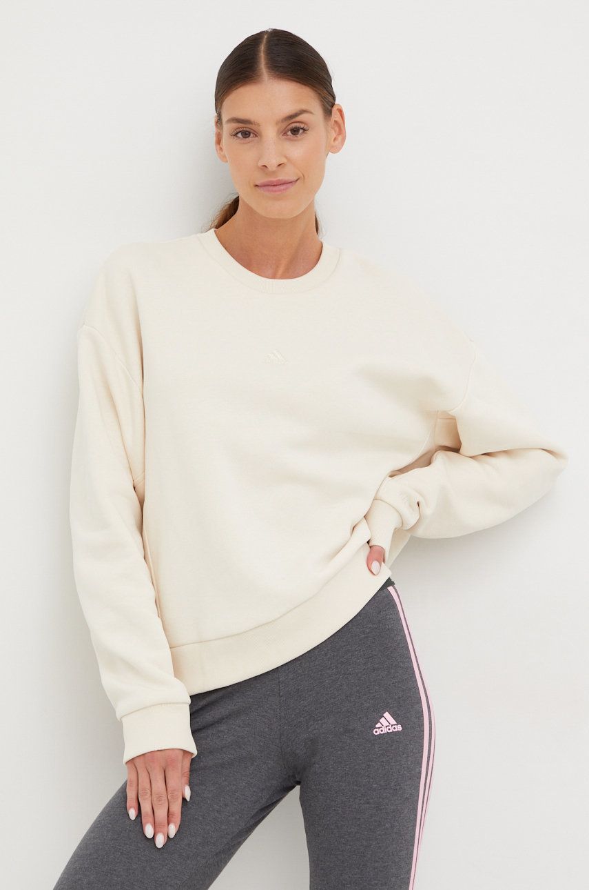 Sveter adidas Performance adidas Performance Crewneck Sweatshirt Béžová | HN4220, 0
