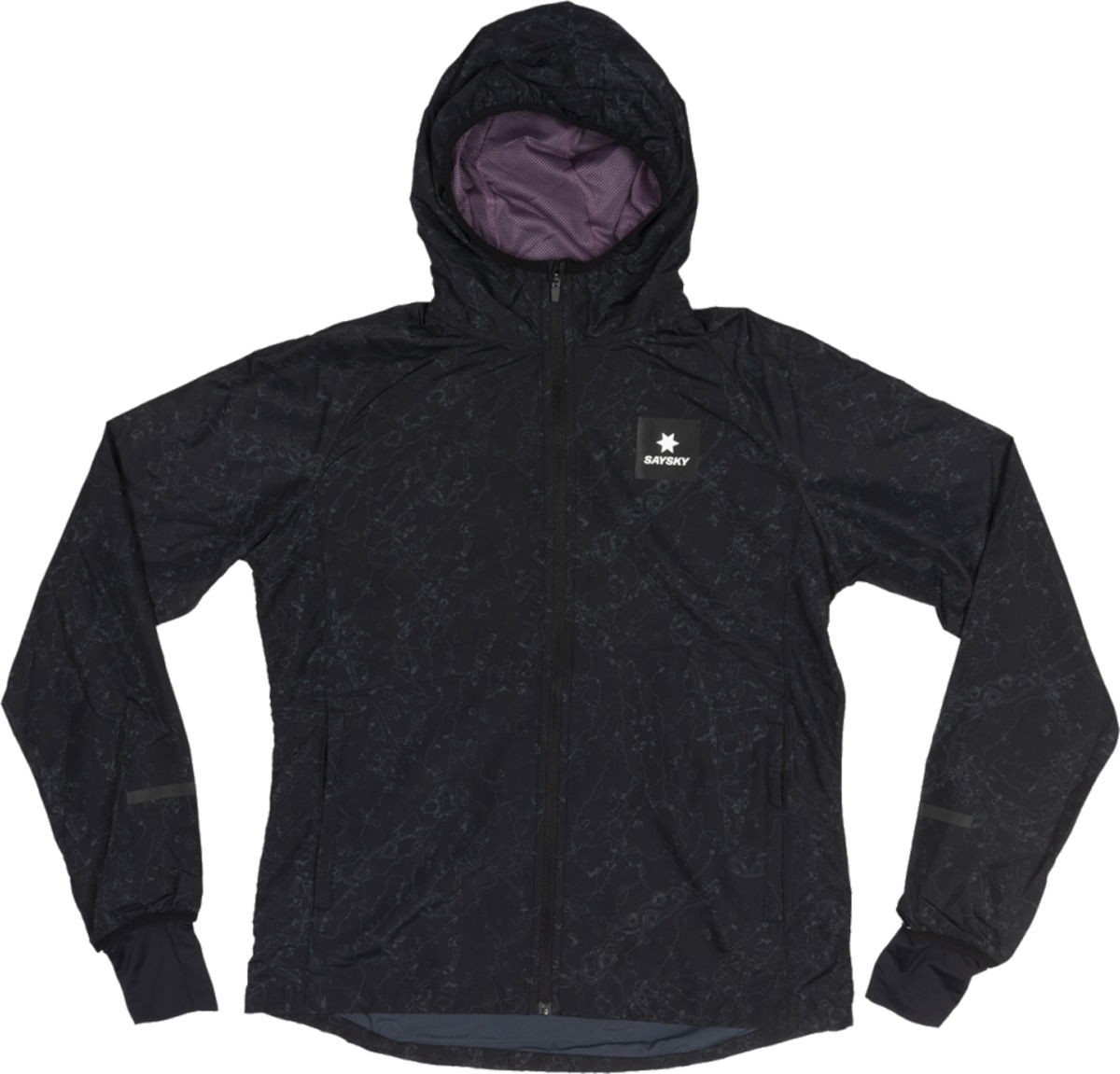 Vetrovka Saysky Saysky Map Pace Hooded Jacket Čierna | jwrja01c1003, 0