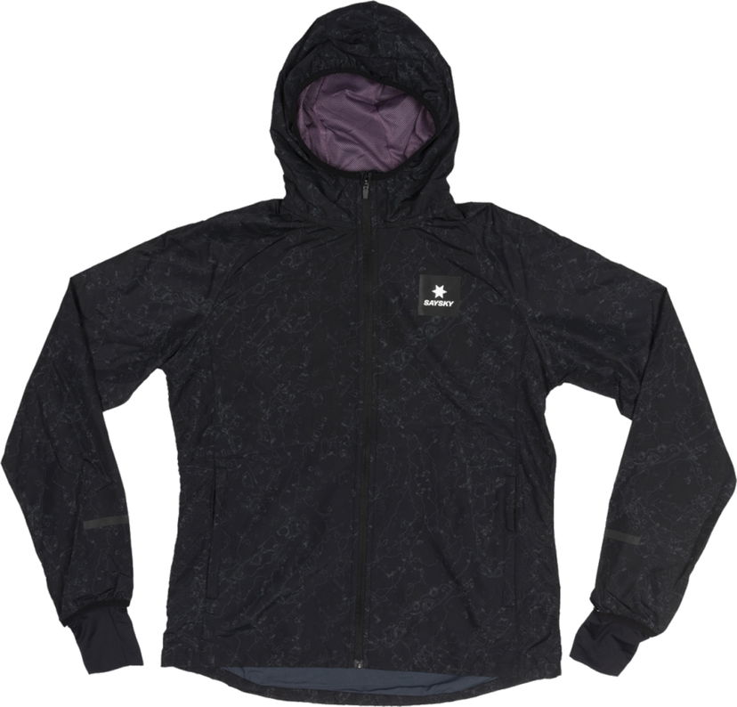Vetrovka Saysky Saysky Map Pace Hooded Jacket Čierna | jwrja01c1003