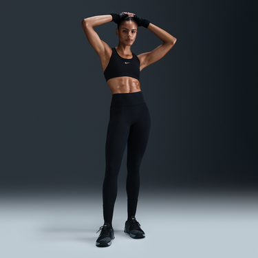 Legíny Nike Nike Universa High-Waisted Mid-Support Full-Length Leggings with Pockets Čierna | HQ6810-010, 0