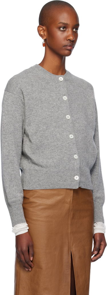 Sveter &Daughter Crewneck Cardigan Šedá | HKN03901, 1