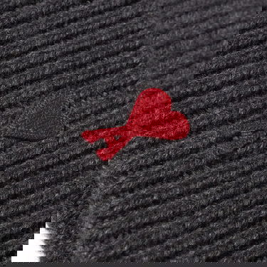Kulicha AMI Paris A Heart Logo Beanie Šedá | BFUHA106-018-084, 2