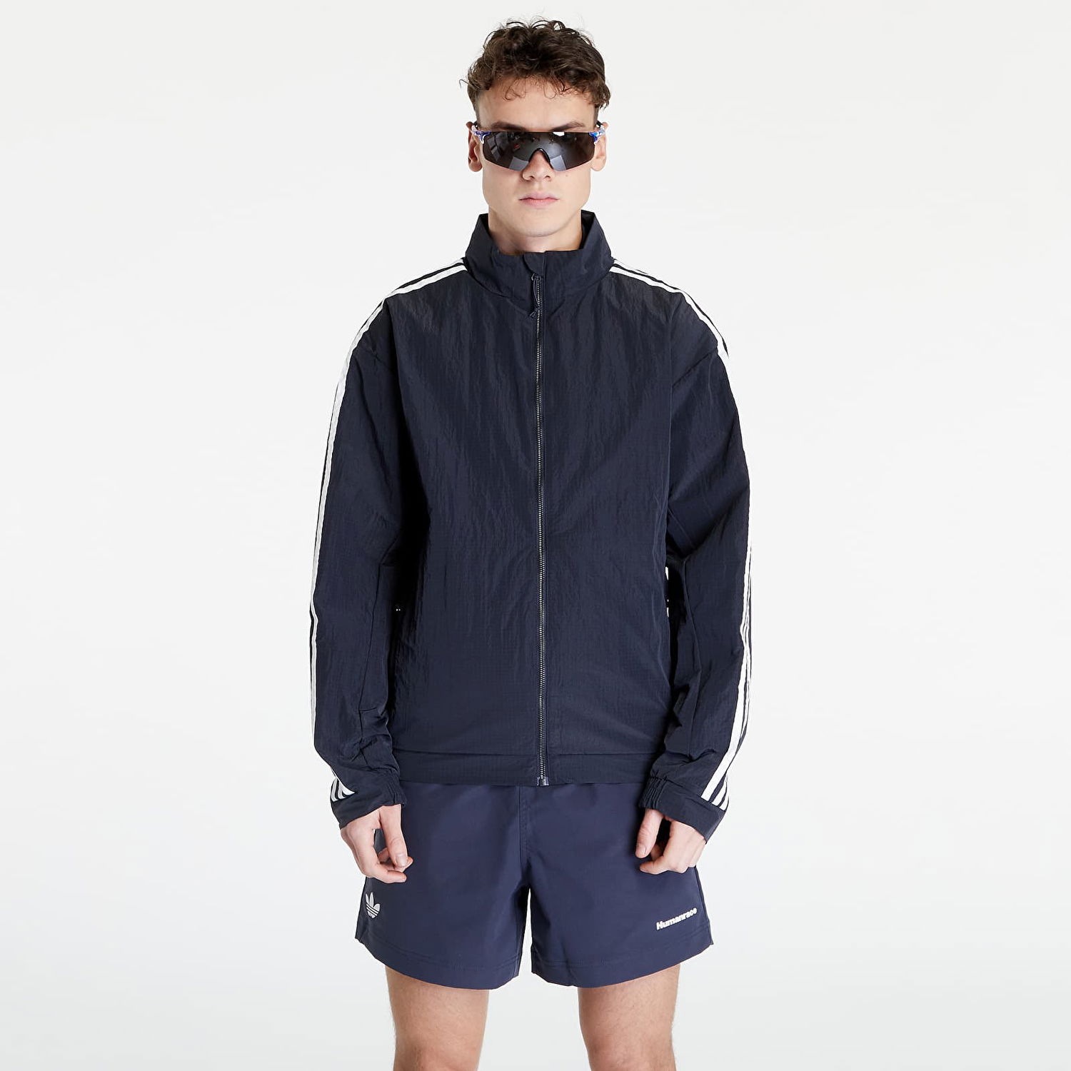 Vetrovka adidas Originals Pharrell Williams Humanrace x Shell Jacket Navy | HT9996, 0