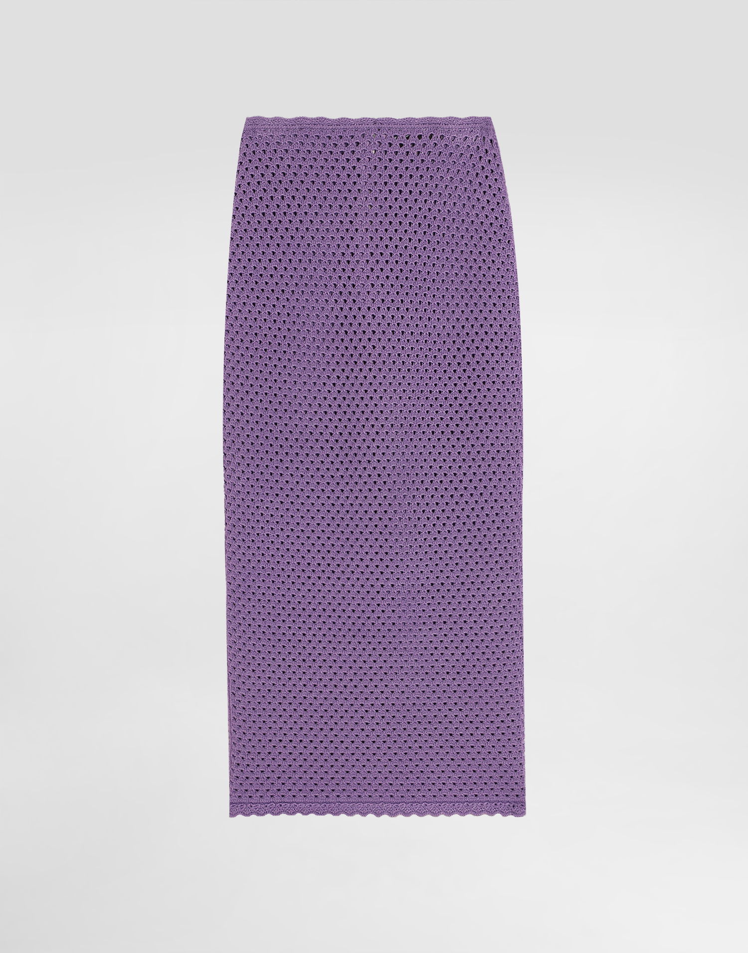 Sukňa Dolce & Gabbana Dolce & Gabbana Crochet Calf-Length Skirt Fialová | FXO20TJFMLTF0571, 0