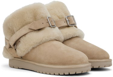 Oblečenie Burberry Burberry Chubby Shearling Boots Béžová | 8095352, 3
