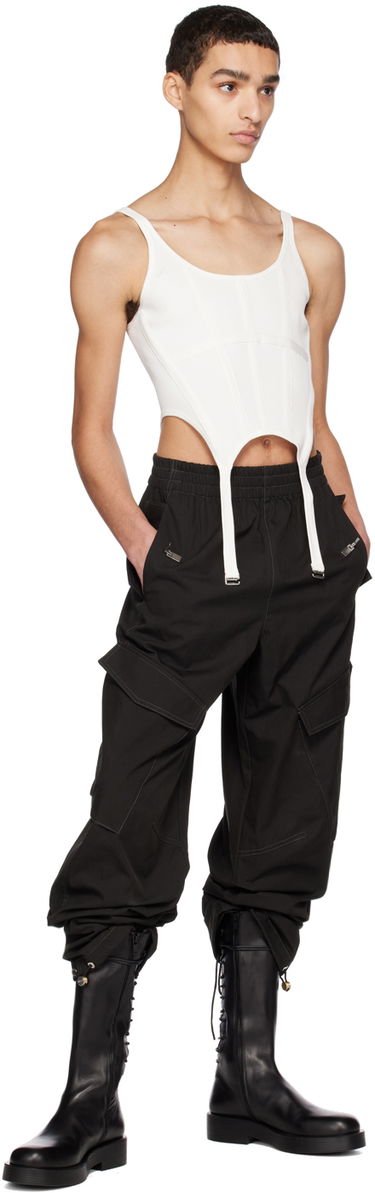 Cargo nohavice Dion Lee Dion Lee Latch Cargo Pants Čierna | C2101R23, 3