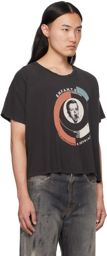 Crop Top Enfants Riches Déprimés Enfants Riches Déprimés Snake Boy Rib Cropped T-Shirt Čierna | 010-825, 1