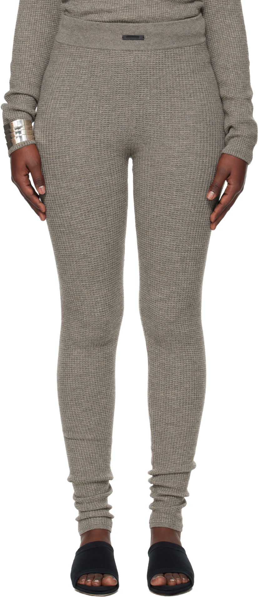 Legíny Fear of God Holiday Waffle Leggings Béžová | 192HO257272FW