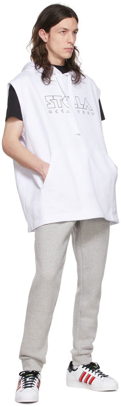 Cotton Sleeveless Hoodie